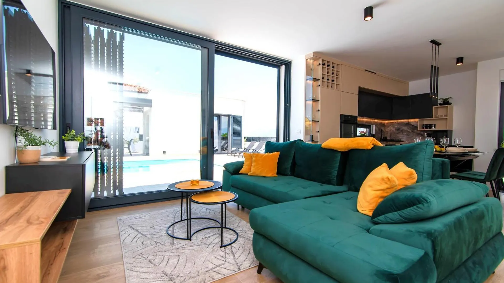 Designer Villa Neva With Magic Velebit View Ražanac