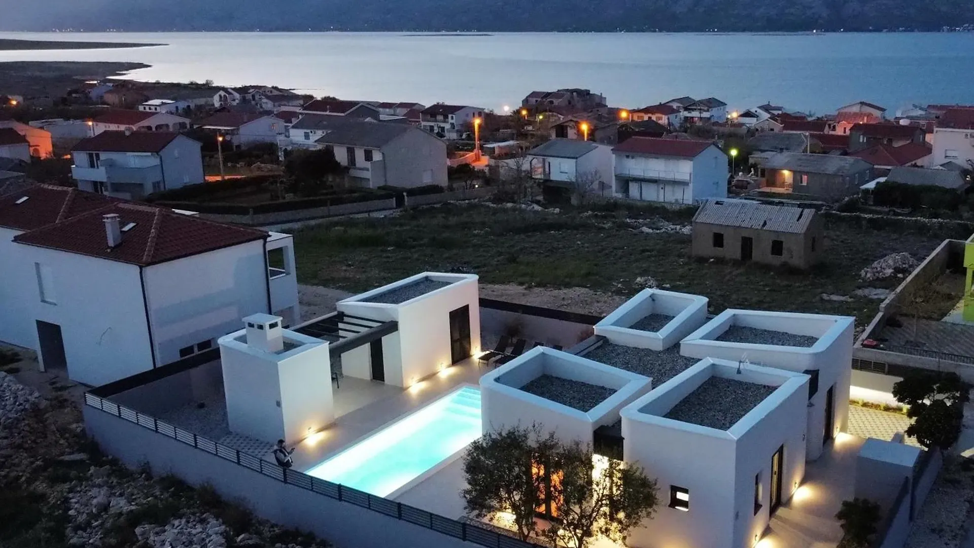Designer Villa Neva With Magic Velebit View Ražanac كرواتيا